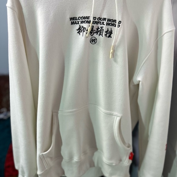 White/Black Hoodie - Picture 3 of 4